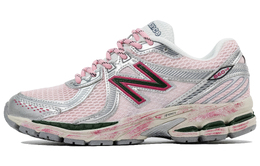 New Balance Кроссовки 860 Extreme Footwear, Peach Juice Gummies Breathable Low top Casual Shoes Unisex Black Pink Silver ml860rg2(team1105-男女同款桃汁软糖) | black pink silver