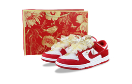 Nike Кроссовки для скейтбординга Dunk, устойчивые к истиранию, низкие, унисекс, красные dd1873-116(team129-喜事临门) | red