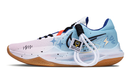 Nike Баскетбольные кроссовки Precision 6 Colorful Shooting Stars, устойчивые к истиранию, низкие, унисекс, сине-розовые hv1796-141(team1376-幻彩流星 ) | sky blue
