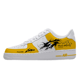 Nike Кроссовки Air Force 1 для скейтбординга, износостойкие, белые, унисекс cw2288-111(team10- 解限机3) | white