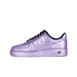 Nike Кроссовки Air Force 1 Fairyland с низким верхом, устойчивые к истиранию, унисекс, цвет: черный, фиолетовый cw2288-001(team368-男女款幻境) | black purple