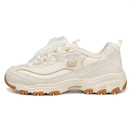 Skechers Амортизирующие, износостойкие низкие кроссовки на массивной подошве, женские, винтажные, белые 149807-ofwth | vintage white