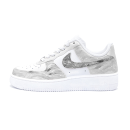 Кроссовки Air Force 1 Galaxy Order с низким верхом для скейтборда, устойчивые к истиранию, серые, унисекс Nike, Gray dd8959-100(teamtwo-银河序) | gray