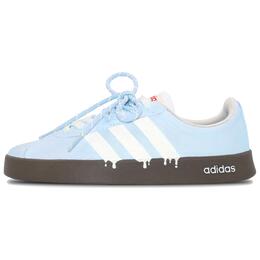 Adidas Женские кроссовки VL COURT 2.0 Moonlight Milk Blue с низким верхом, устойчивые к истиранию, цвет "молочно-голубой", цвет "синий" js3003（team823-月光奶蓝） | blue