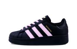 Adidas Низкие кроссовки для скейтбординга SUPERSTAR XLG Pink Ink Angel унисекс, черно-розовые ig9777(team626-粉墨天使) | black