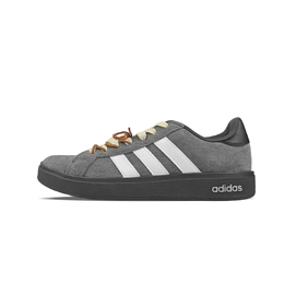Кроссовки для скейтбординга Grand Court Base 00s Low Top, унисекс, серые Adidas, Gray jr5542(team478-栗色灰) | gray