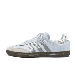 Adidas Кроссовки для скейтбординга SAMBA OG White Moonlight, устойчивые к истиранию, низкие, унисекс, серебристые b75806(team1143-白月光) | silver