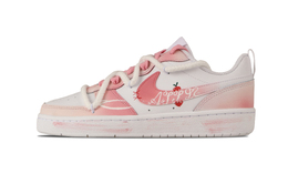 Nike Кроссовки Court Vision 1 Apple Paradise, износостойкие, низкие, для скейтбординга, унисекс, персикового цвета dh2987-101（team1171-苹果乐园） | peach