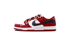 Nike Кроссовки для скейтбординга Dunk Chicago, Bulls, износостойкие, легкие, нескользящие, низкие, унисекс, черно-красные fb9109-119(team855-芝加哥 )) | red
