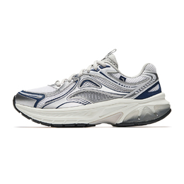 Anta Кроссовки для бега из коллекции Running Collection. Амортизирующие, износостойкие, низкие, повседневные, женские, белые, серебристые 922535595-3 | white silver