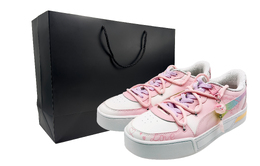 Puma Кроссовки для скейтбординга Skye Sweet Berry Bubble Low Top, женские, розовые 374764-10(team-42女款甜莓气泡s-box) | pink