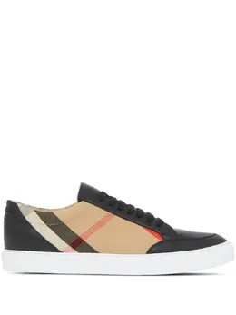 Кеды в клетку House Check Burberry, черный 18560343 | черный