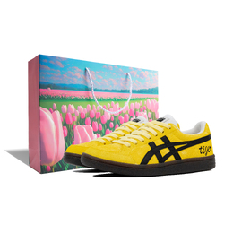 Onitsuka Tiger Кроссовки для скейтбординга Advanti, унисекс, низкие, черные 1183b799-101(team1150-挞司-box) | bright yellow