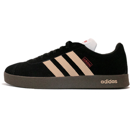 Adidas Кроссовки для скейтбординга VL COURT 2.0, износостойкие, низкие, унисекс, черно-оранжевые hq1801(team562-丁香) | black orange