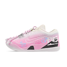 Nike Баскетбольные кроссовки Kobe 9 BNK Heartbeat Pink с амортизацией Court Elf, износостойкие, низкие, унисекс, розовые fz7334-100(team40-心跳加速粉) | heart rate accelerating pink