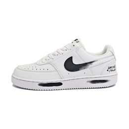 Nike Кроссовки Court Vision You Are Special с амортизацией, износостойкие, низкие, для скейтбординга, унисекс, черно-белые dh2987-101(team916-特殊的你） | black white
