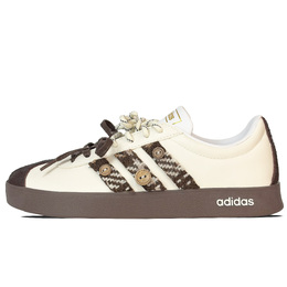 Adidas Кроссовки для скейтбординга VL COURT 2.0, износостойкие, низкие, унисекс, бежево-коричневые id6015(team925-卡提西亚） | beige brown