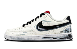Nike Кроссовки Court Vision 1 Low Sacred Knight Cushioning Low для скейтбординга унисекс, белые dm1187-101(team681-神圣骑士) | white