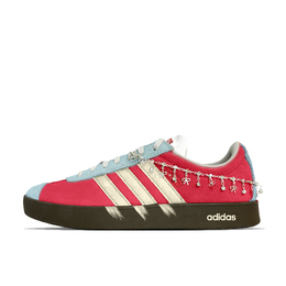 Adidas Кроссовки для скейтбординга VL COURT 2.0 Snow Topped Hawthorn, износостойкие, низкие, женские, красные, синие hq1802(team1328-雪顶山楂) | red blue