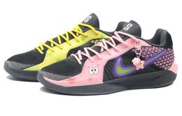 Nike Баскетбольные кроссовки Sabrina 2 с амортизацией и износостойкостью, низкие, унисекс, желто-розовые fz1517-005（team205-海棉 ） | yellow pink