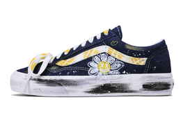 Vans Низкие кроссовки для скейтбординга, модель 36, кремовые, унисекс, синие, белые, желтые vn0a3dz3rfl(team691-奶油假日) | blue yellow white