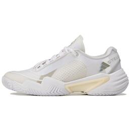 Adidas Теннисные кроссовки Barricade с низким верхом, устойчивые к истиранию, женские, серо-белые jq5106 | gray white