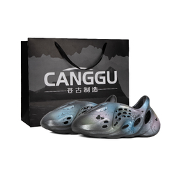 Adidas Кроссовки Yeezy Foam Runner Clogs Unisex Silver hp8739(team419-电子热恋s-box） | silver