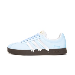 Adidas VL COURT 2.0 чернильно-синие, сине-мороженое, износостойкие и легкие низкие кроссовки для скейтбординга унисекс, белые и синие id6015(team924-蓝色雪糕) | white blue