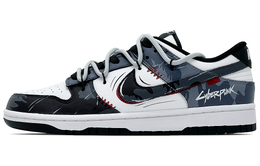 Nike Кроссовки для скейтбординга Dunk, устойчивые к истиранию, унисекс, черные, синие, красные hf5441-100（team260-黎明初现qd） | black blue red