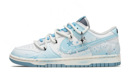 Nike Кроссовки для скейтбординга Dunk Love Moment Low Top унисекс, синие, белые hf5441-001(team692-恋爱时刻) | sky blue