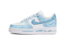 Nike Кроссовки Air Force 1 Cushioning Low Top для скейтбординга унисекс небесно-голубые cw2288-111（team719-蓝岛之恋） | sky blue