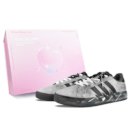 Низкие кроссовки для скейтбординга Grand Court Base 00s, унисекс, серые Adidas, Gray jr5542(team478-银色星河s-box) | gray