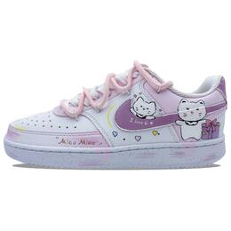 Nike Кроссовки Court Vision 1 Pink Dream Drawing, устойчивые к истиранию, низкие, для скейтбординга, унисекс, розовые dh2987-101(team961-粉瞄绘梦) | pink