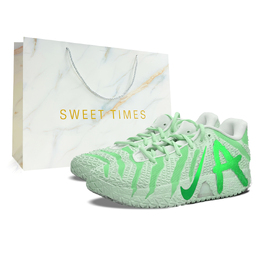 Баскетбольные кроссовки Ja Morant 3, унисекс, низкие, зеленые Nike, Green-Random Shopping Bag hf2794-100(team40-绿光时代ld) | green-random shopping bag