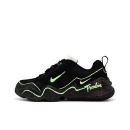 Кроссовки Tech Hera Casual, унисекс, низкие, черные Nike, Black Green fj9532-101（team1356-自由荧光） | black green