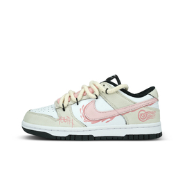 Nike Кроссовки для скейтбординга Dunk Pearl Peach Low Top унисекс, белые, розовые dd1503-101（team1369-珍珠蜜桃） | white pink