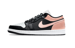 Jordan Баскетбольные кроссовки Air 1 Black Apricot Berry Support Low Top Vintage Unisex Black Pink dc0774-101(team282-黑杏莓莓) | black pink