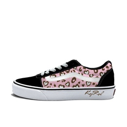 Vans Низкие кроссовки Ward для скейтбординга, устойчивые к истиранию, женские, розовые vn0a3iuniju(team613-柔野粉豹) | pink