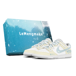 Nike Кроссовки для скейтбординга Dunk Low Top женские белые dd1503-103(team778-潮玩乐园s-box) | white