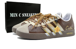 Adidas Кроссовки для скейтборда Vl Court Classic Box, Heospace, коричневые, устойчивые к истиранию, унисекс, коричневые jq2470（team905-棕影艺术） | brown