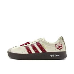 Adidas Кроссовки немецкой армии VL Court 2.0, унисекс, низкие, красные ji0497（team1363-涅槃血碟） | red white