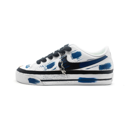 Nike Кроссовки для скейтбординга Court Royal Exploring Space Cushioning Low Top унисекс белого и синего цвета dh3161-100(team912-七漫游太空) | white blue