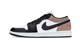 Jordan Баскетбольные кроссовки Air 1 Desert Mocha Support Low Top Vintage унисекс коричневого, черного и белого цвета 553558-165(team282-荒漠摩卡) | caramel