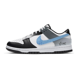 Nike Кроссовки для скейтбординга Dunk Summer Panda, устойчивые к истиранию, низкие, унисекс, черные, белые, синие dd1391-100(team796-夏日熊猫) | black white blue