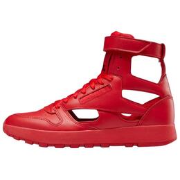 Maison Margiela Кроссовки Reebok x Classic Leather High Top Casual унисекс, красные s39ws0099p4241t4032