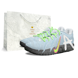 Баскетбольные кроссовки Ja Morant 3 Low Top Unisex Blue Gray Nike, Blue hf2794-100(team373-琉璃暗涌ld) | blue