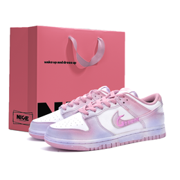Nike Кроссовки для скейтбординга Dunk, износостойкие, розовые, женские dd1873-112(team1326-奶梦轨迹sbox) | pink