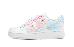 Nike Кроссовки Air Force 1 с высоким содержанием сахара, износостойкие, низкие, для скейтбординга, женские, белые fv3654-111(team240-糖分超标) | white