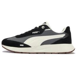 Puma Низкие повседневные кроссовки Runtamed, устойчивые к истиранию, унисекс, серые, белые, черные 406019-06 | gray white black