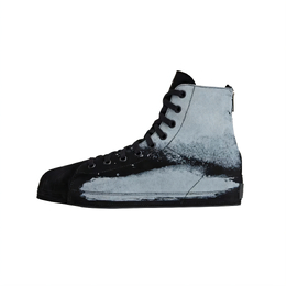 Y 3 NIZZA Высокие кроссовки для скейтбординга унисекс Adidas, Black White jq1685 | black white